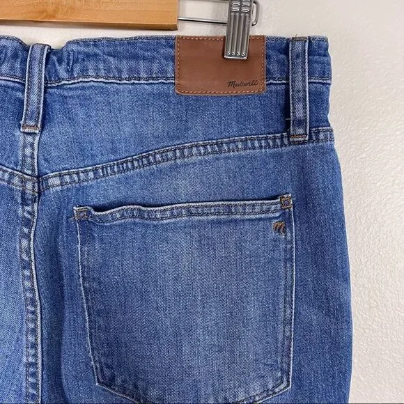 Madewell The High Rise Distressed Slim Boy Jeans - Picture 7 of 10